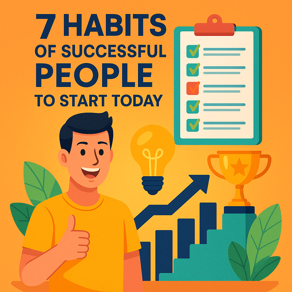 7 عادت طلایی افراد موفق