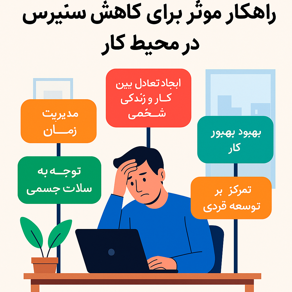 کاهش استرس در محیط کار