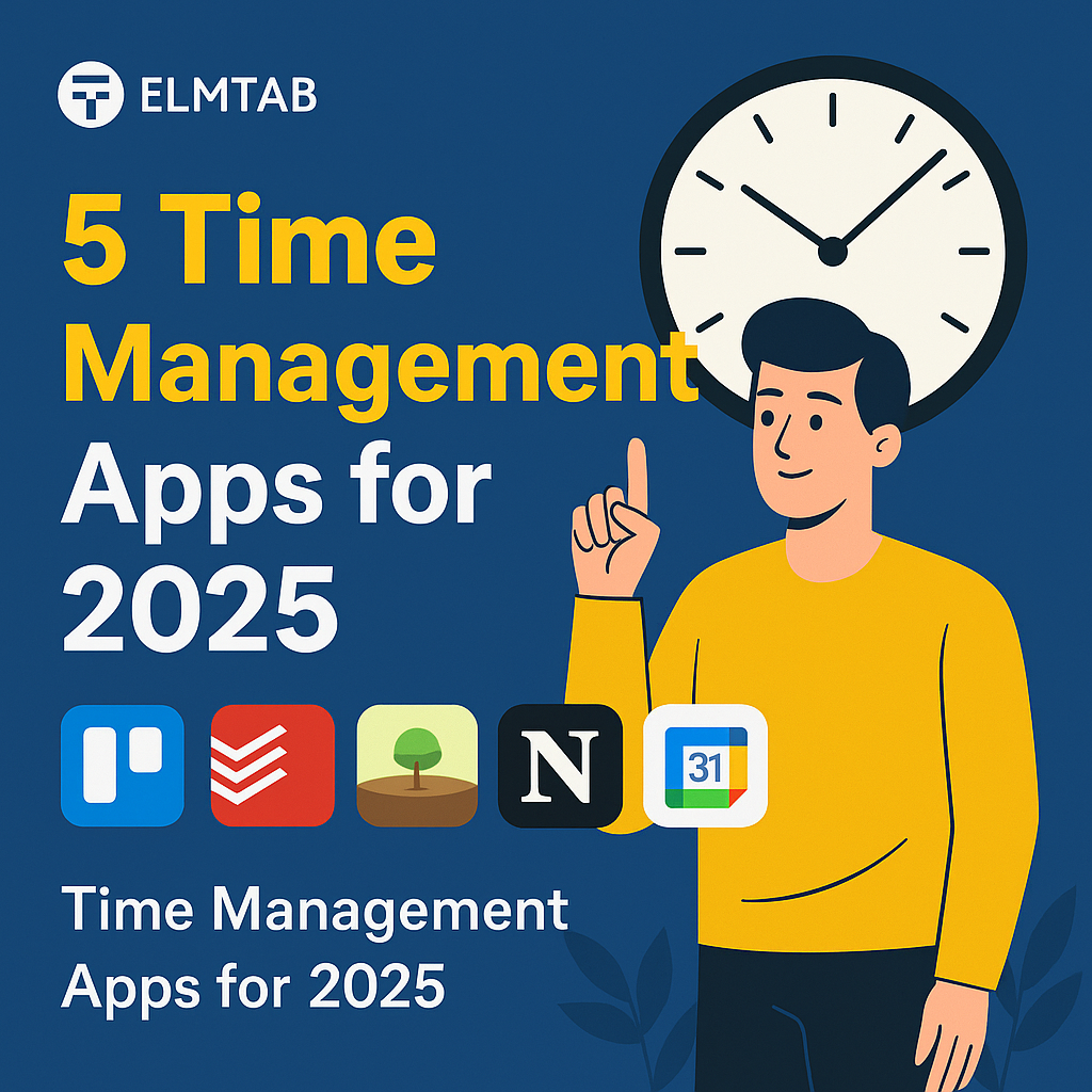 ۵ اپلیکیشن کاربردی برای مدیریت زمان در سال ۱۴۰۴